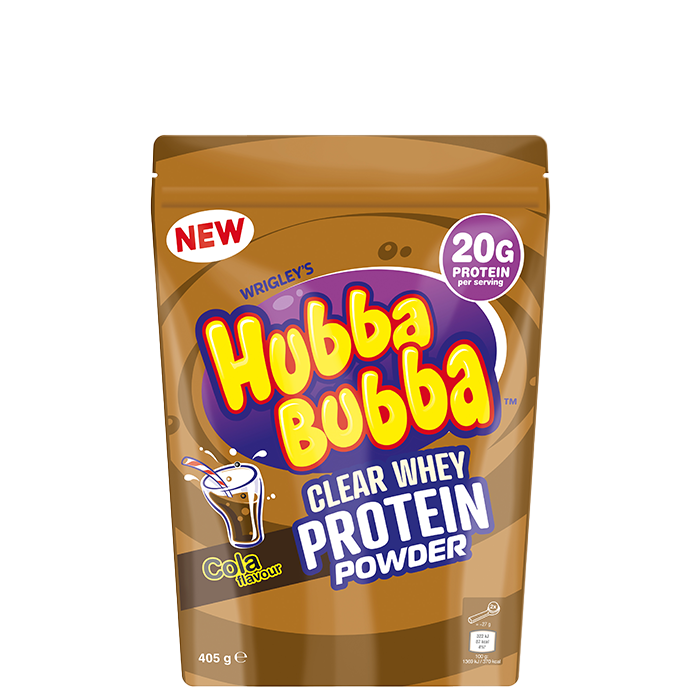 Hubba Bubba Clear Whey Vassleprotein 405 g