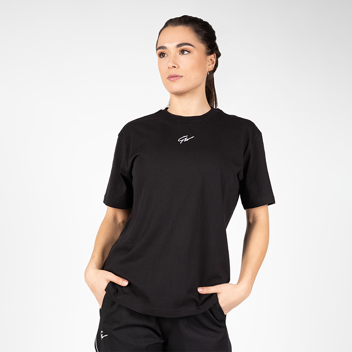 Läs mer om Bixby Oversized T-Shirt, Black