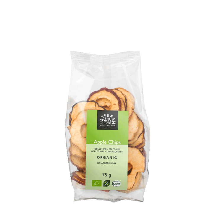 Läs mer om Äppelchips, 75 g