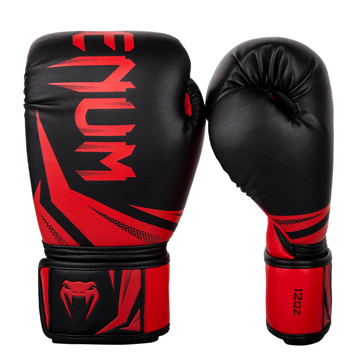 Läs mer om Venum Challenger 3.0 Boxing Gloves, Black/Red