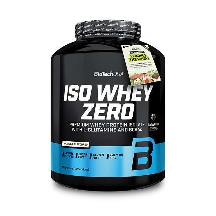 Iso Whey Zero Vassleproteinisolat 1816 g vanilla