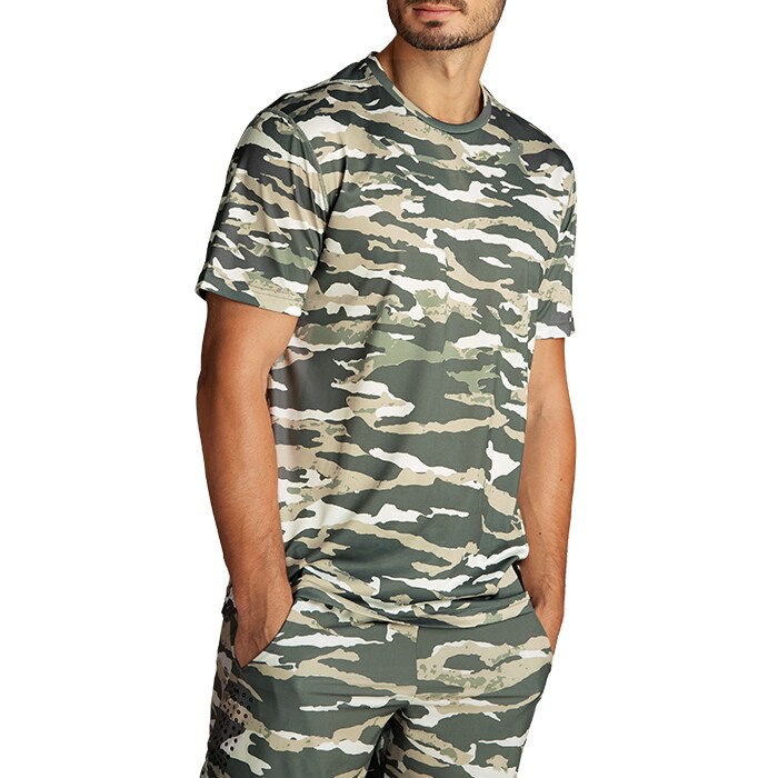 Bild av AX Perf Tee, Tigerstripe Murale Jungle