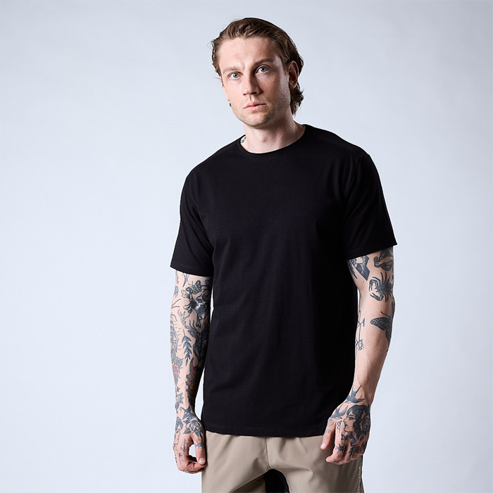 Bamboo T-shirt Svart