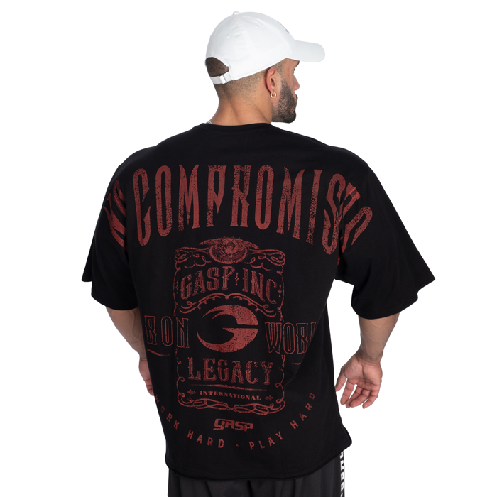 NC T-shirt Svart R&ouml;d
