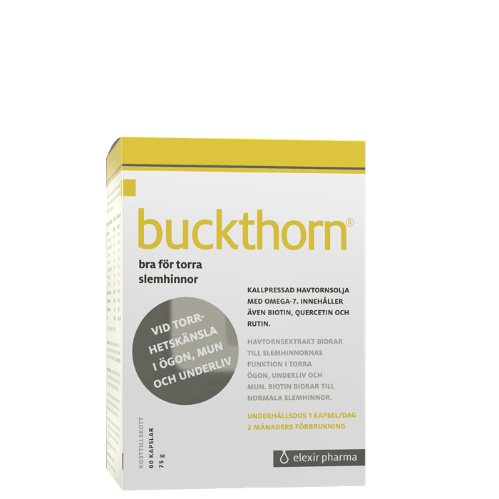 Buckthorn Havtornsextrakt 60 kapslar