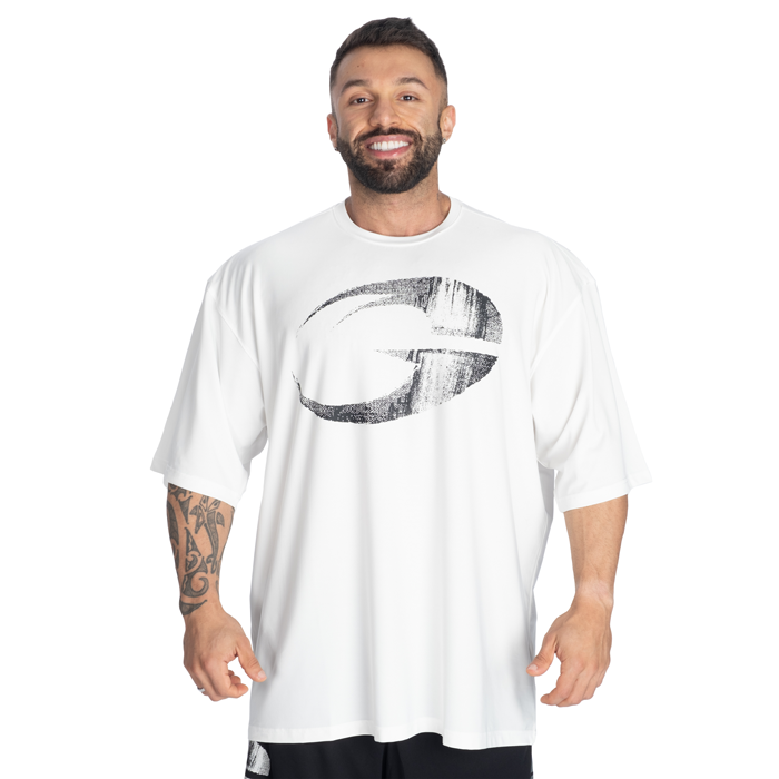 Mesh Iron T-shirt Vit