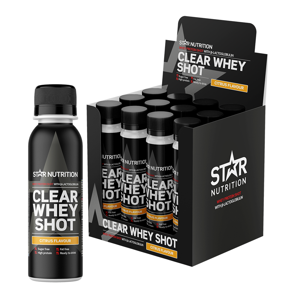 Star Nutrition 12 x Clear Whey Protein Shot 100 ml
