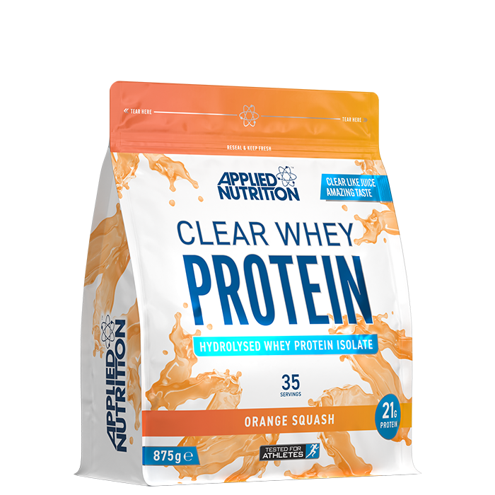 Clear Whey Vassleprotein 875 g orange