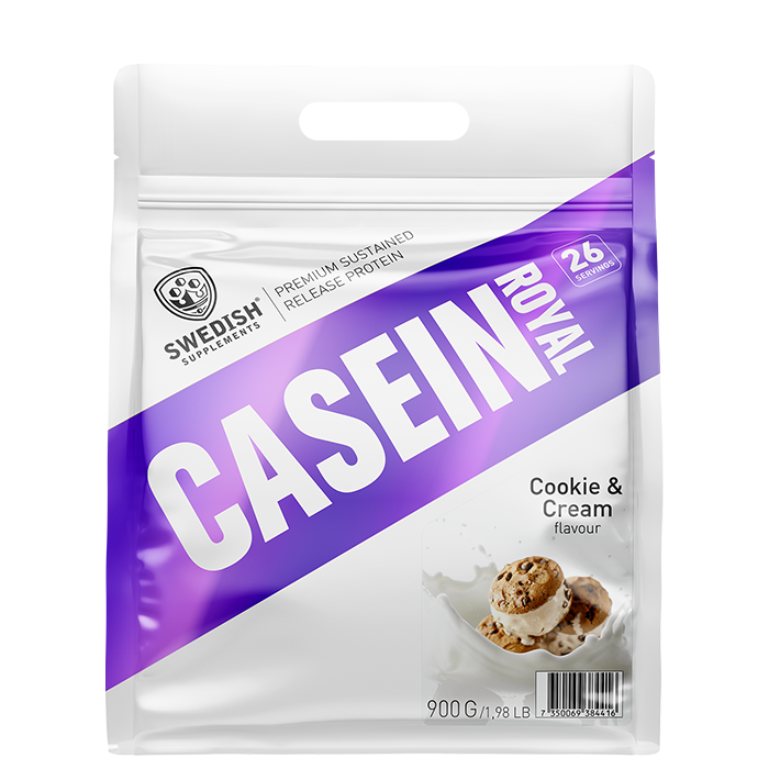 Swedish Supplements Casein Royal, 900 g, Cookies and Cream