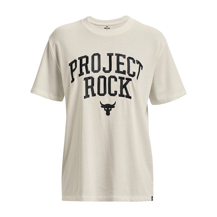 Läs mer om Project Rock Heavyweight Campus T-shirt Ivory