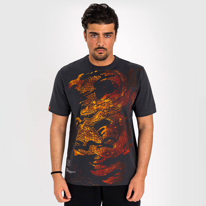 Venum Dragon's Flight ST T-Shirt, Volcano Red