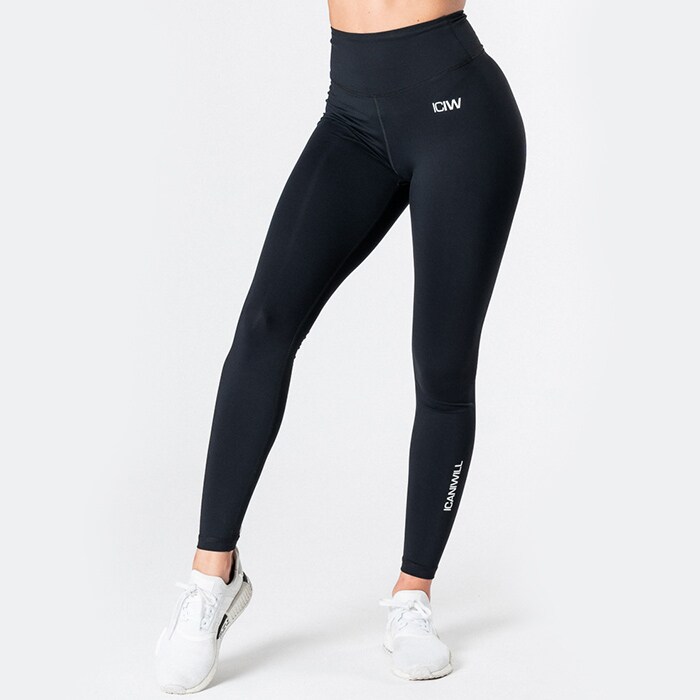 Läs mer om ICIW Scrunch Tights, Black
