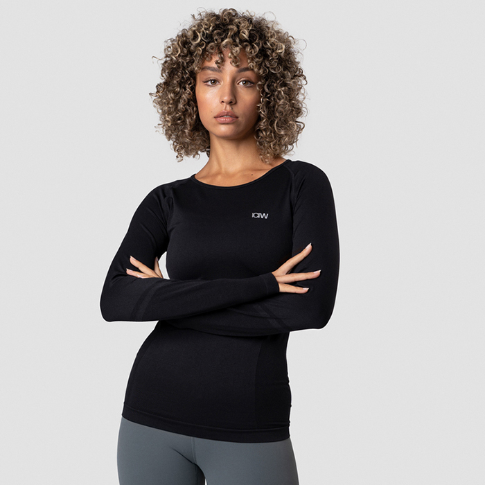 Everyday Seamless LS,Black