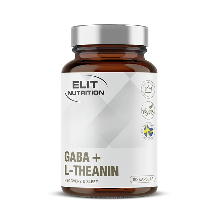ELIT GABA + L-Theanine Aminosyror 60 kapslar